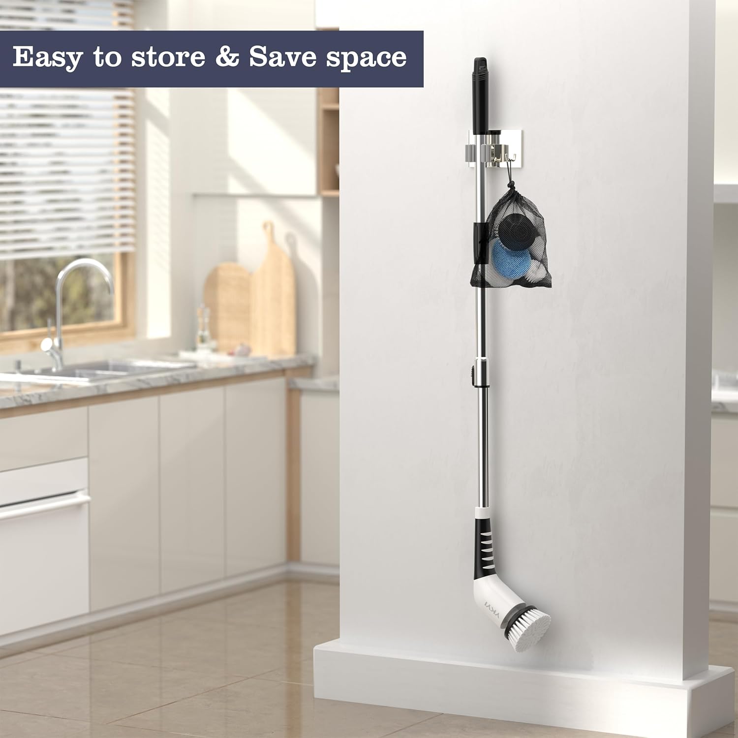 rechargeable electric scrubbing brush