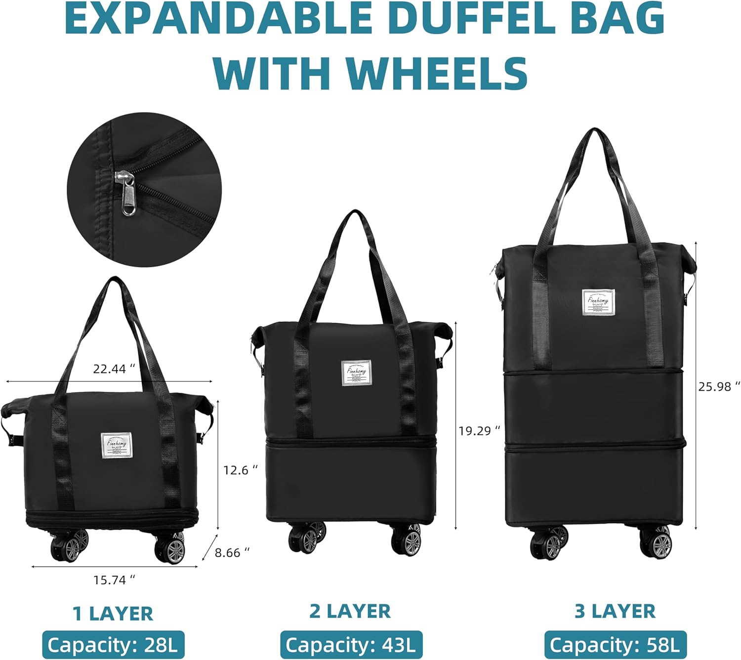waterproof traveling bag